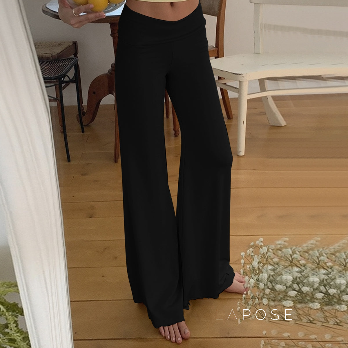 A Vintage Style Pants with Delicate Timeless Details