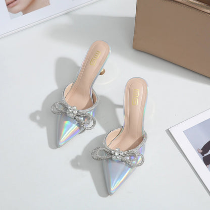 A Vintage Style Heels with Delicate Timeless Details