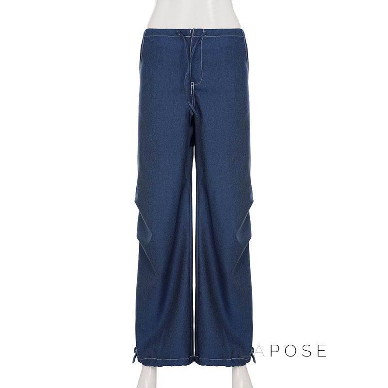 A Vintage Style Pants with Delicate Timeless Details