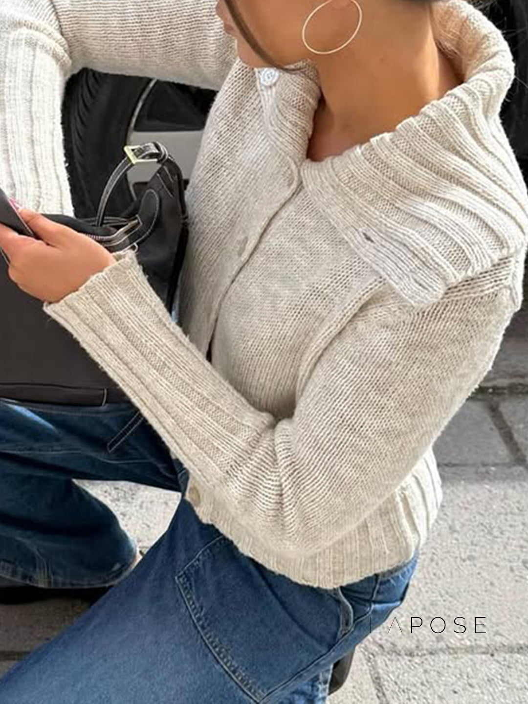 A Vintage Style Cardigan with Delicate Timeless Details