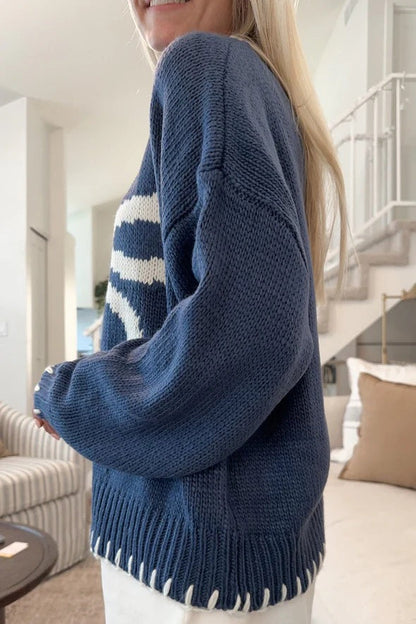 Gracefully Designed Sweater