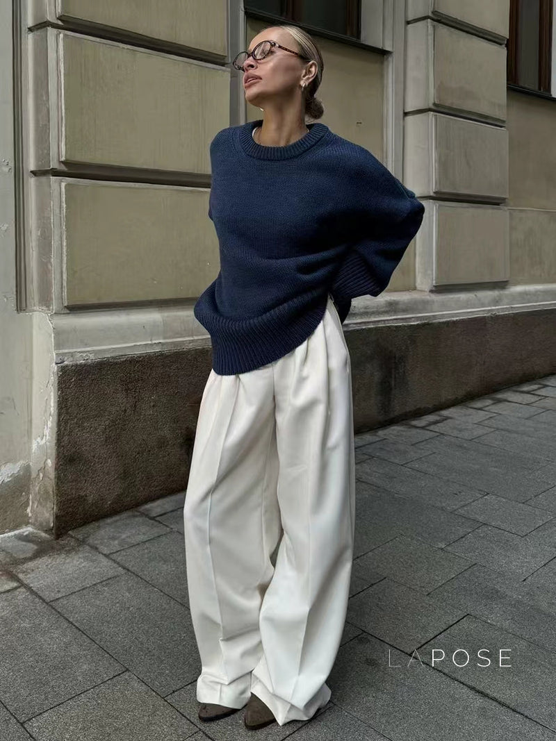 Beautifully Finished Sweater in a Timeless Design