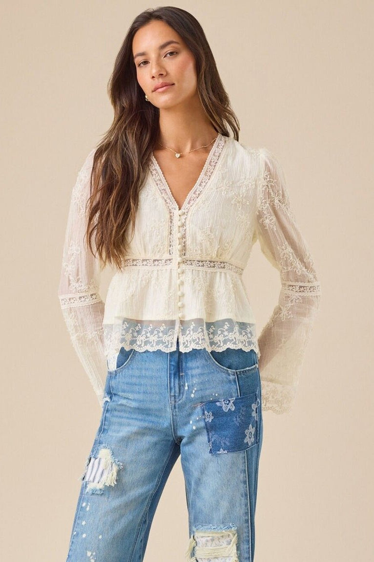 Beautifully Finished Blouse in a Timeless Design