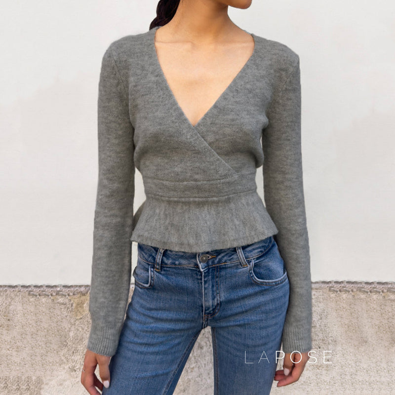 Vintage Inspired Sweater with a Contemporary Edge