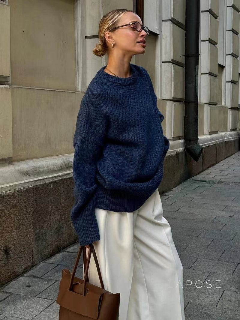 Beautifully Finished Sweater in a Timeless Design