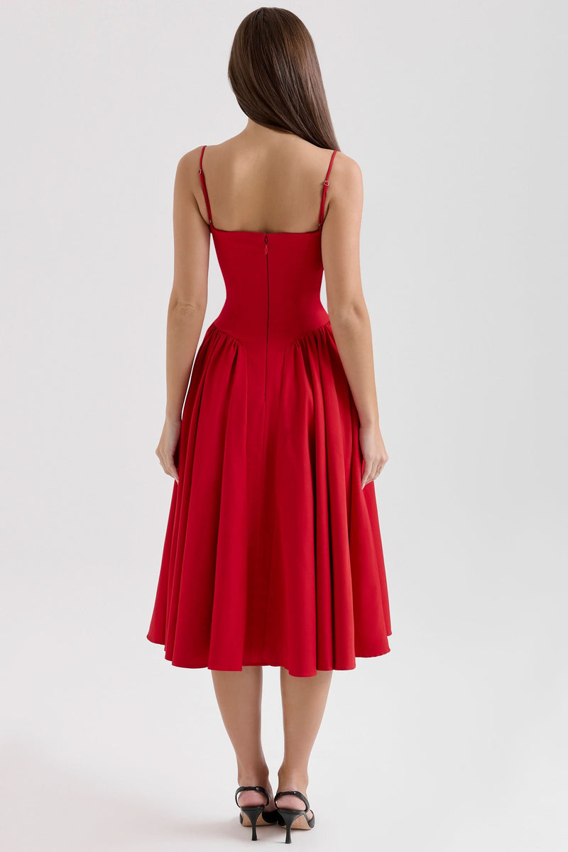 Classic Vintage Dress with a Flattering Fit