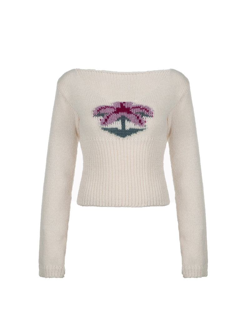 A Vintage Style Sweater with Delicate Timeless Details