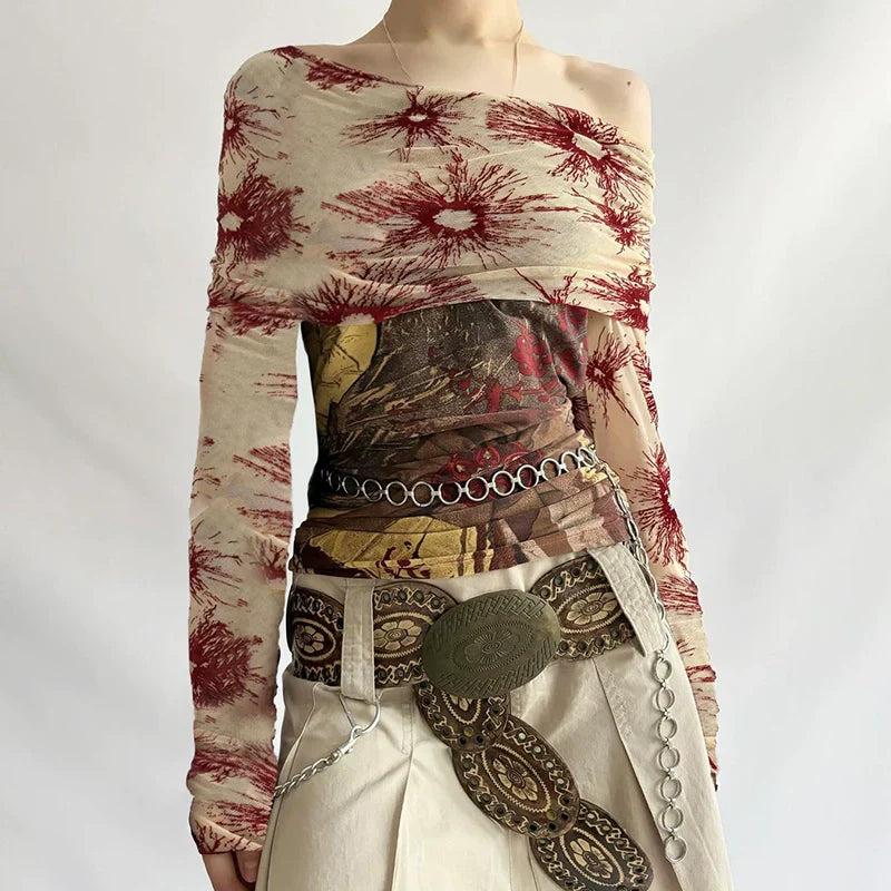 A Vintage Style Top with Delicate Timeless Details