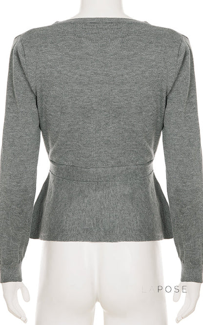 Vintage Inspired Sweater with a Contemporary Edge