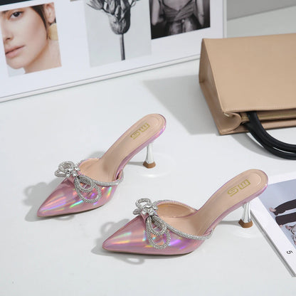 A Vintage Style Heels with Delicate Timeless Details