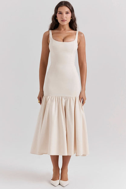 A Vintage Style Dress with Delicate Timeless Details