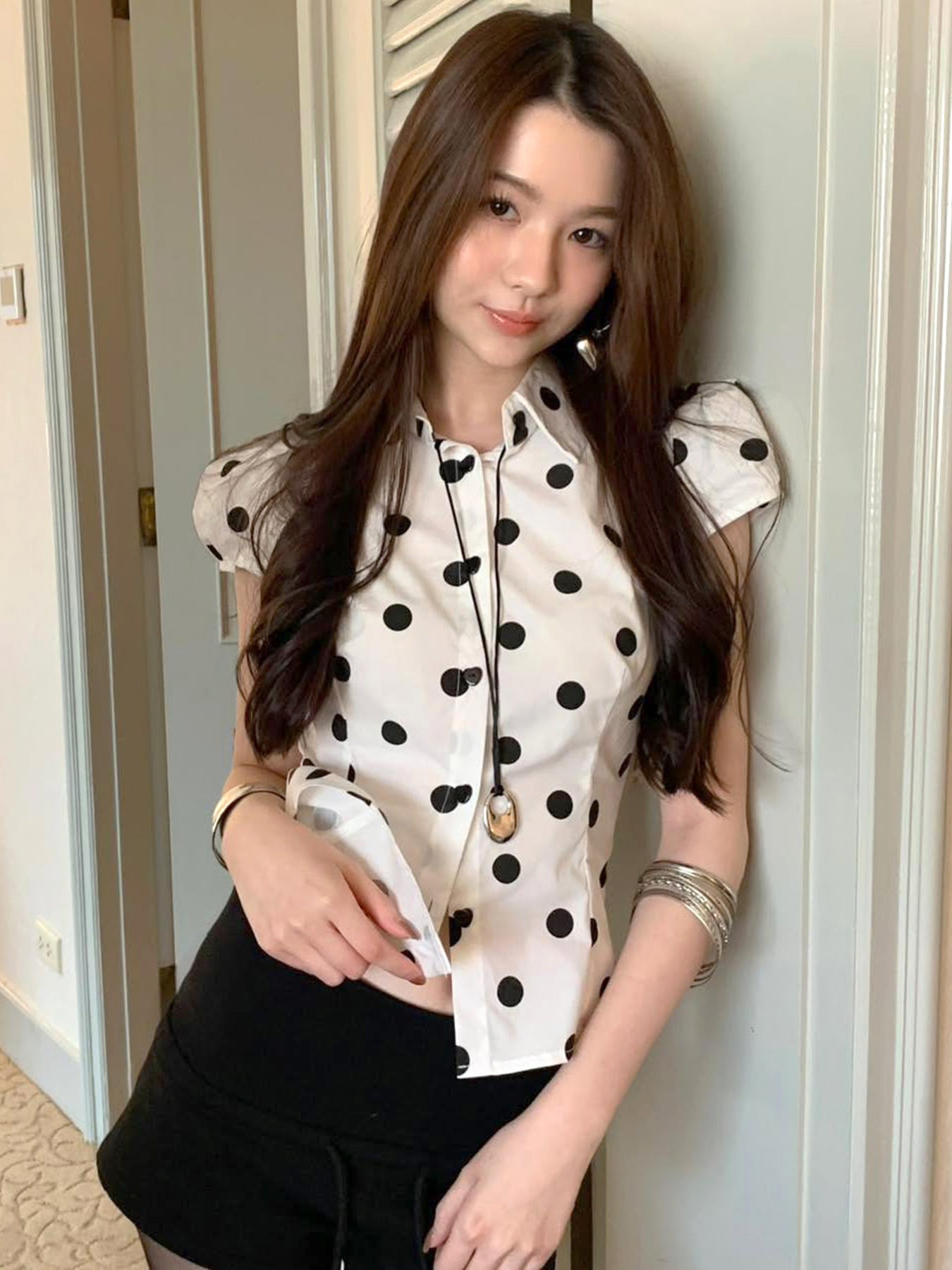 Vintage Inspired Blouse with a Contemporary Edge