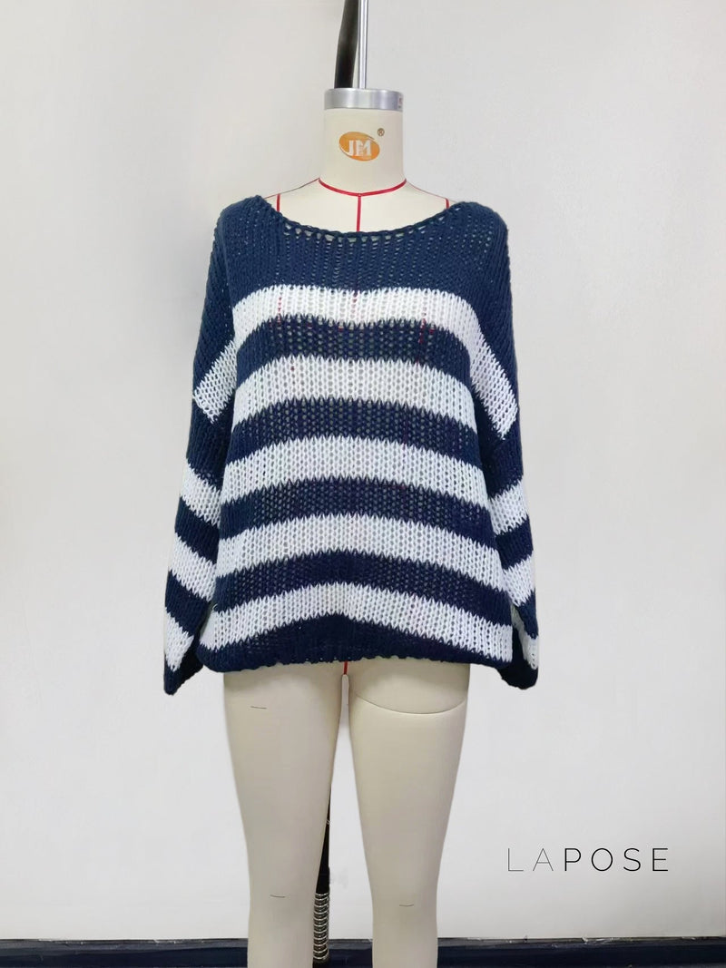 Well Tailored Sweater with a Graceful Silhouette