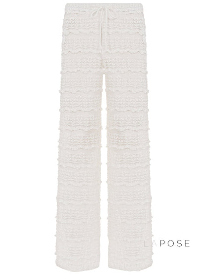 A Vintage Style Pants with Delicate Timeless Details