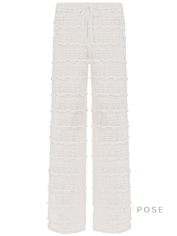 A Vintage Style Pants with Delicate Timeless Details