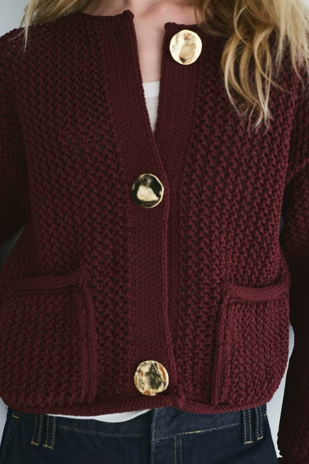 A Vintage Style Cardigan with Delicate Timeless Details