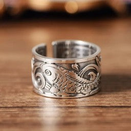 Open Sea Silver Ring