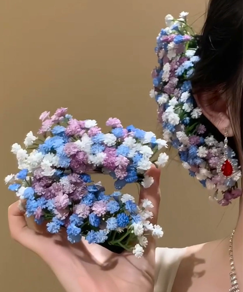 Rainbow Alloy Baby's Breath Hairpin