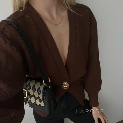 Vintage Inspired Cardigan with a Contemporary Edge