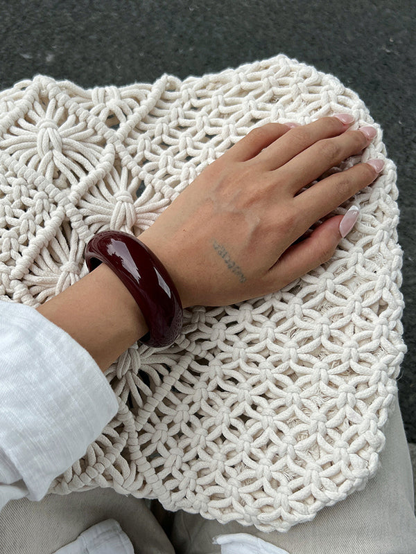 Geometric Shiny Bracelet Accessories Rings Accessories