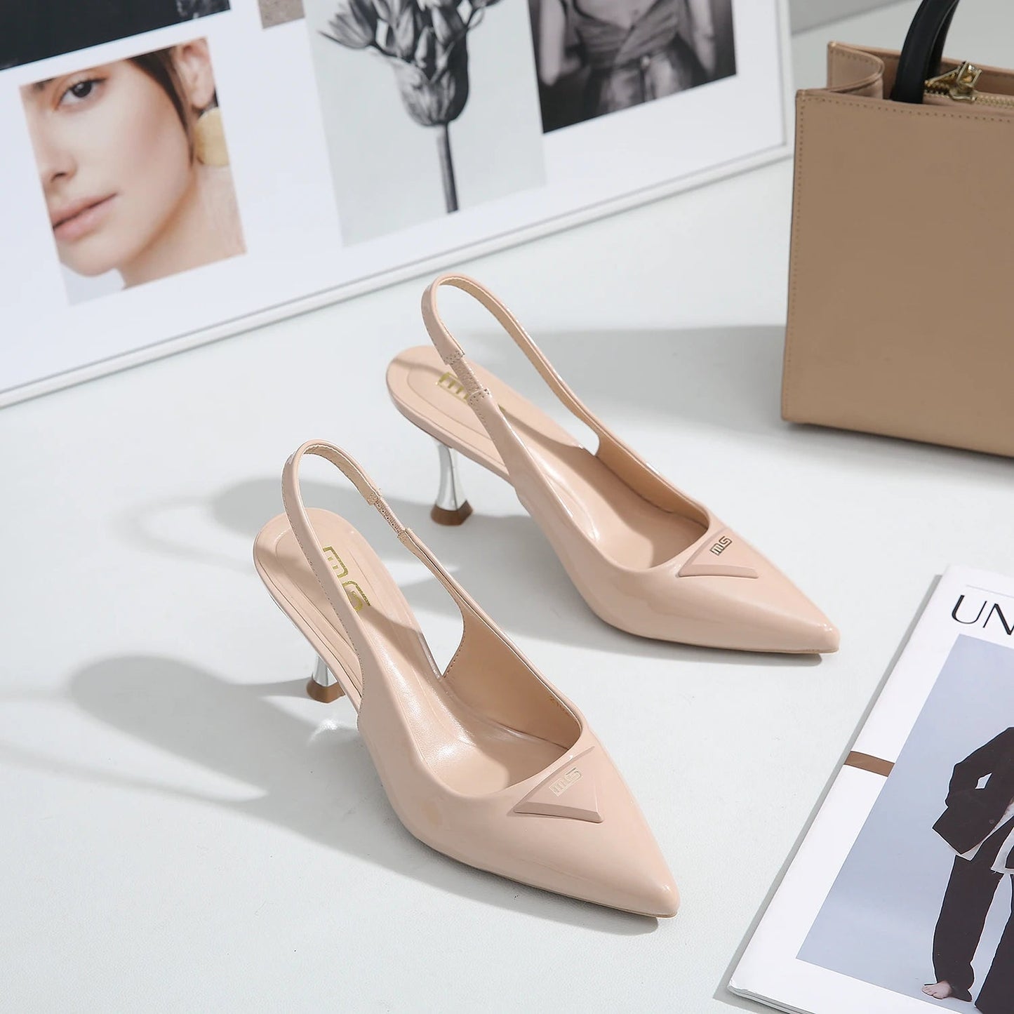 A Vintage Style Heels with Delicate Timeless Details