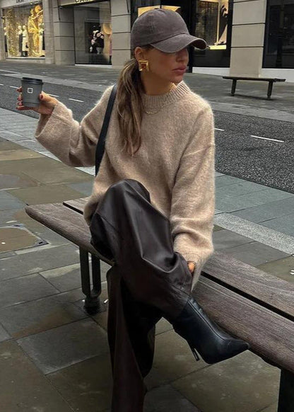 A Vintage Style Sweater with Delicate Timeless Details