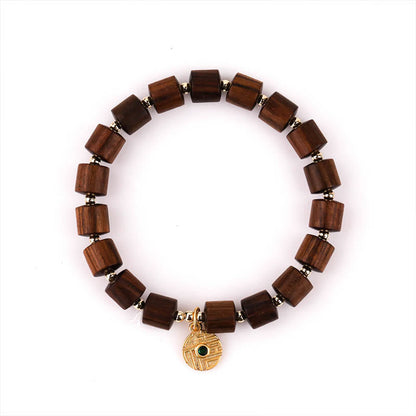 8mm Rosewood Spiritual Bracelet for Warmth & Balance