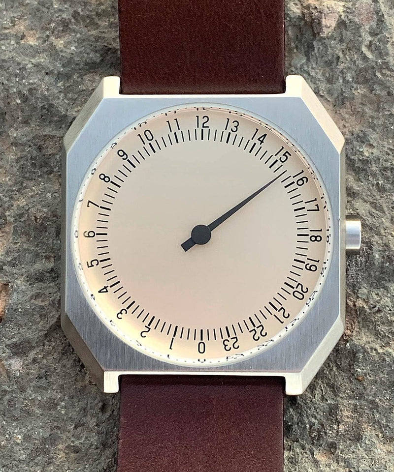 Original Design Black Leather Quartz Movement Square Watches