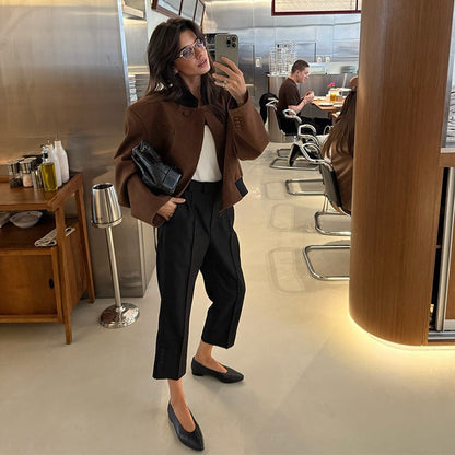 Classic Vintage Jacket with a Flattering Fit