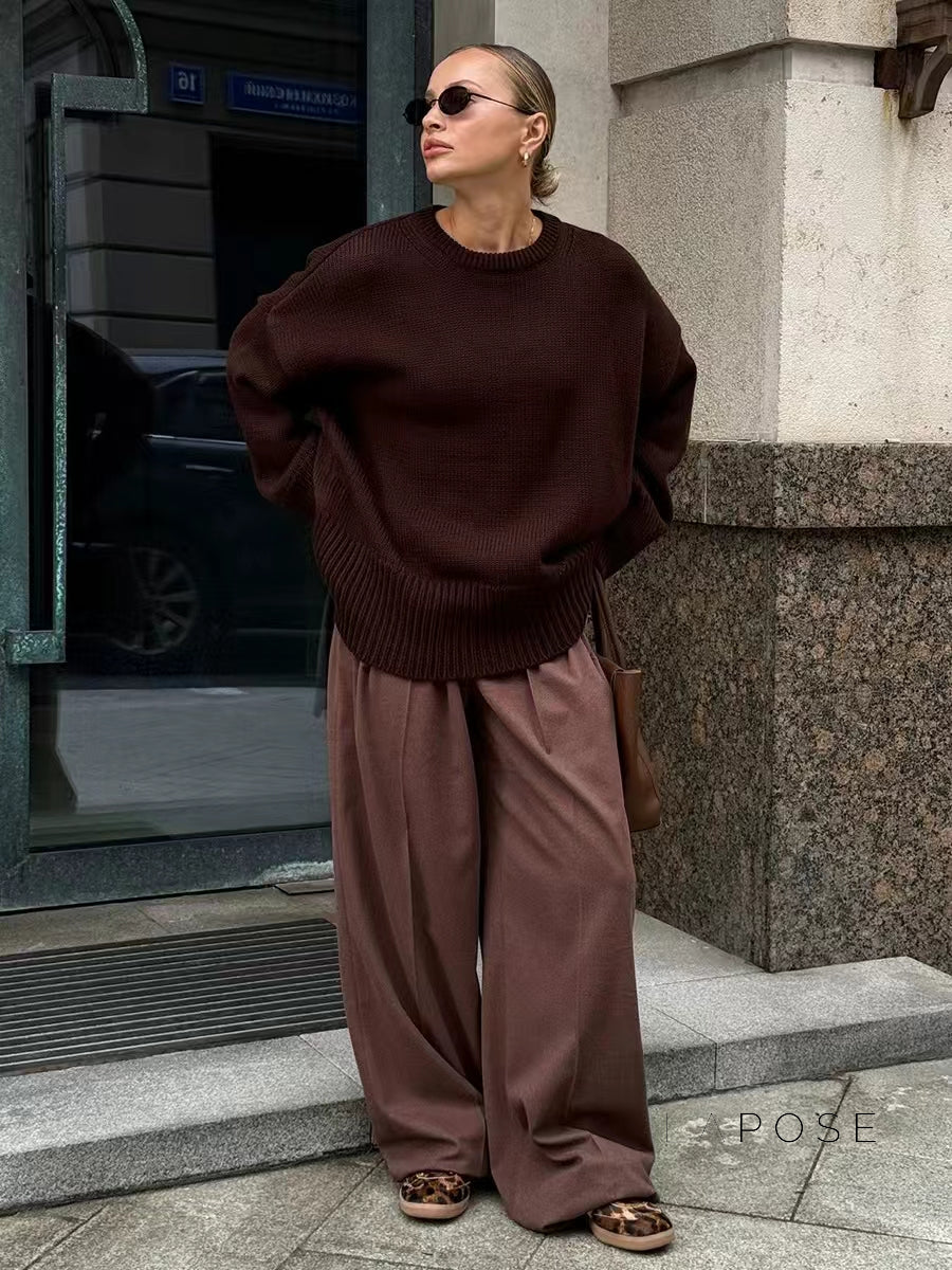 Beautifully Finished Sweater in a Timeless Design