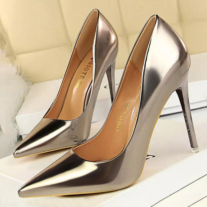 A Vintage Style Shoes with Delicate Timeless Details
