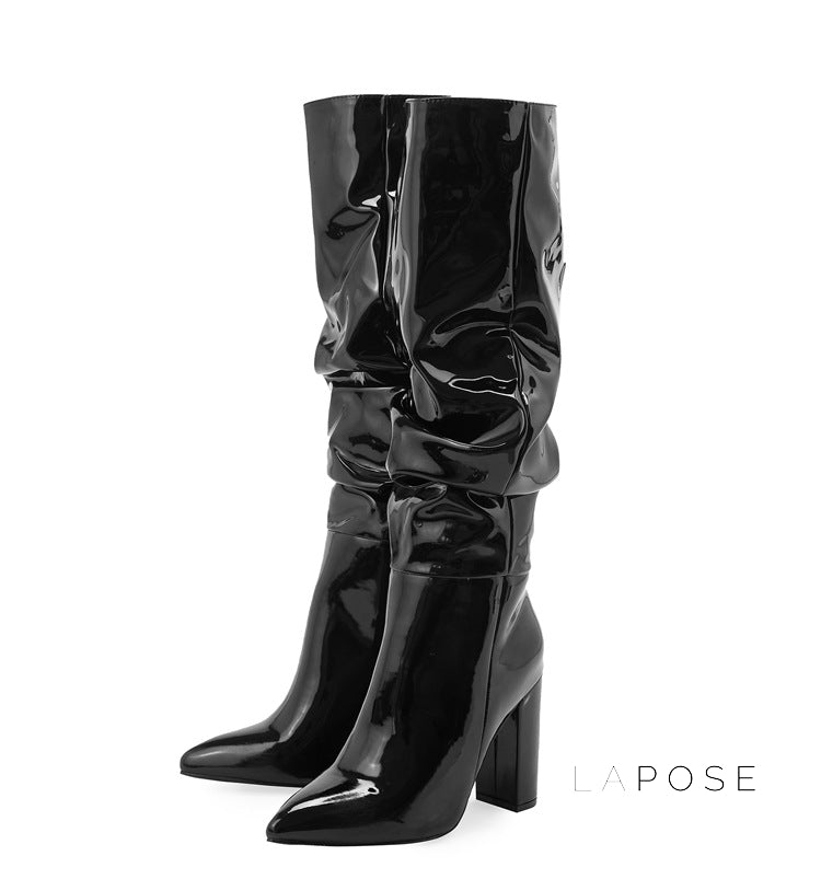 A Vintage Style Boots with Delicate Timeless Details
