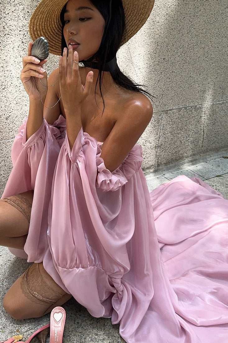 A Vintage Style Dress with Delicate Timeless Details