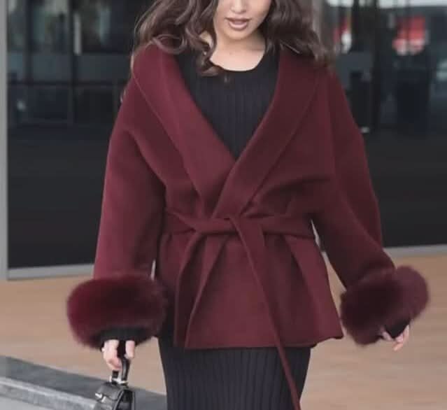 Classic Vintage Coat with a Flattering Fit