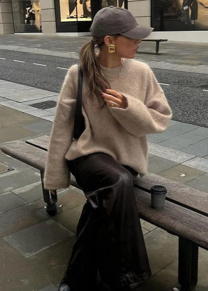 A Vintage Style Sweater with Delicate Timeless Details