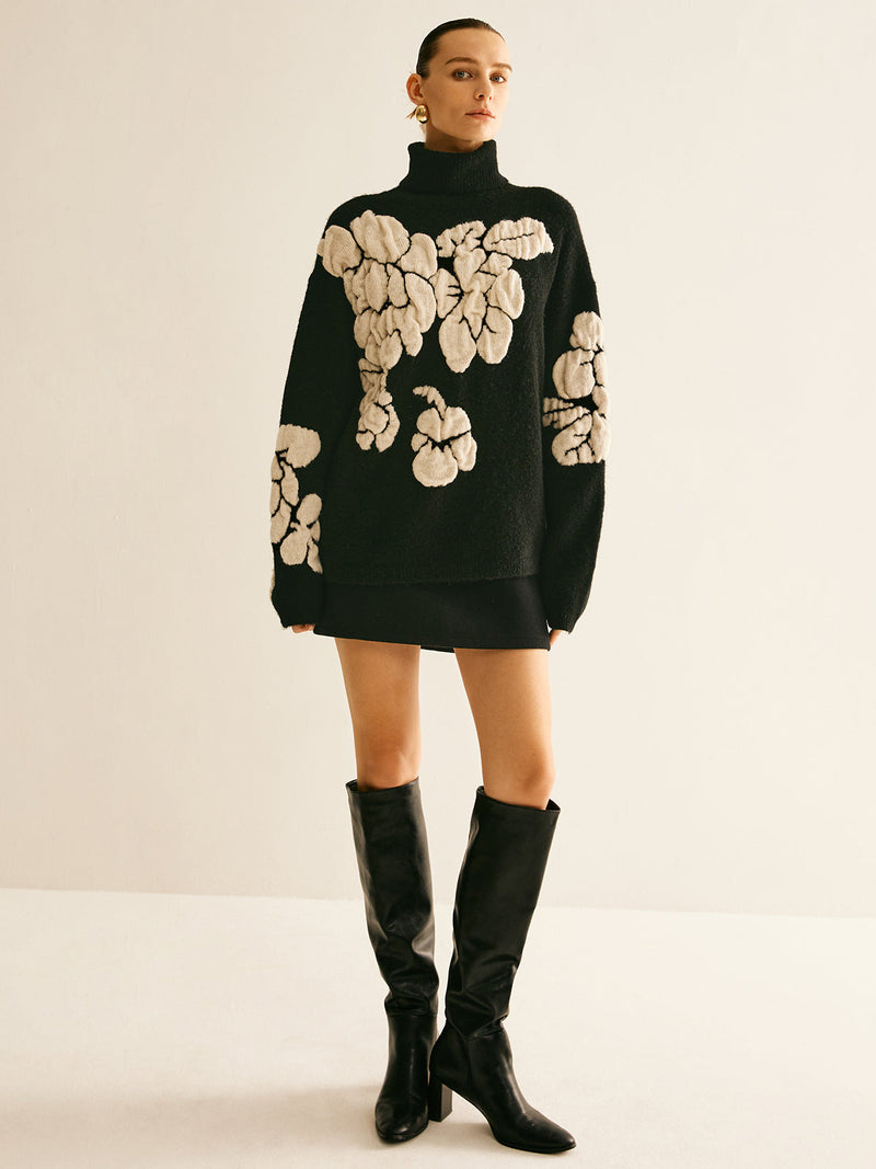 Gracefully Designed Sweater