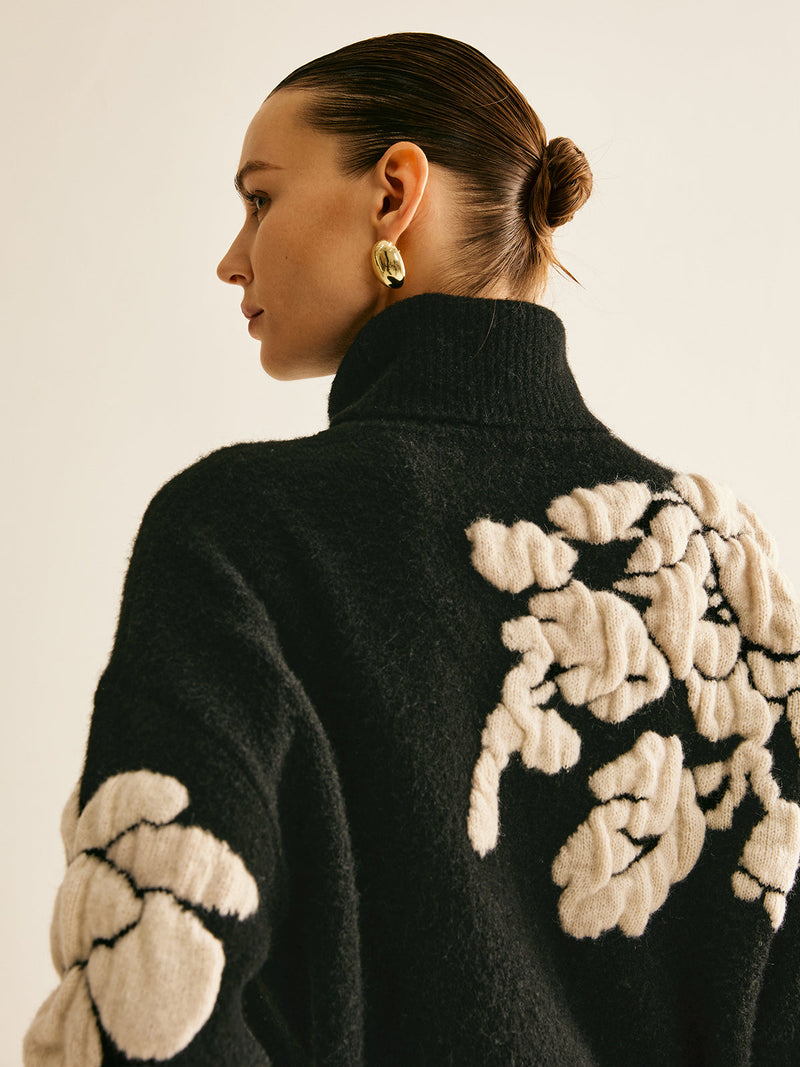 Gracefully Designed Sweater