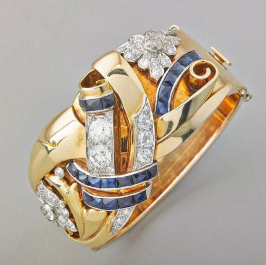 Classic Gold Zirconia Ring