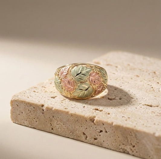 Leaf Mosaic Ring
