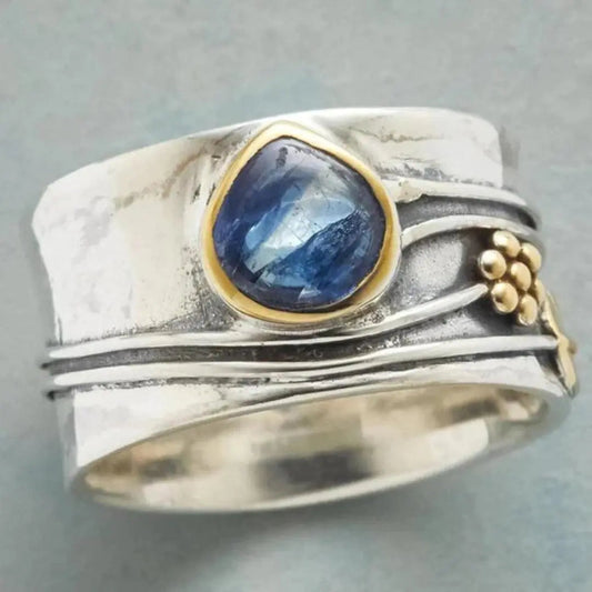 Ring With Blue Stone