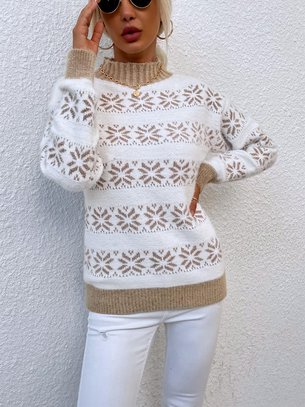 Gracefully Designed Sweater