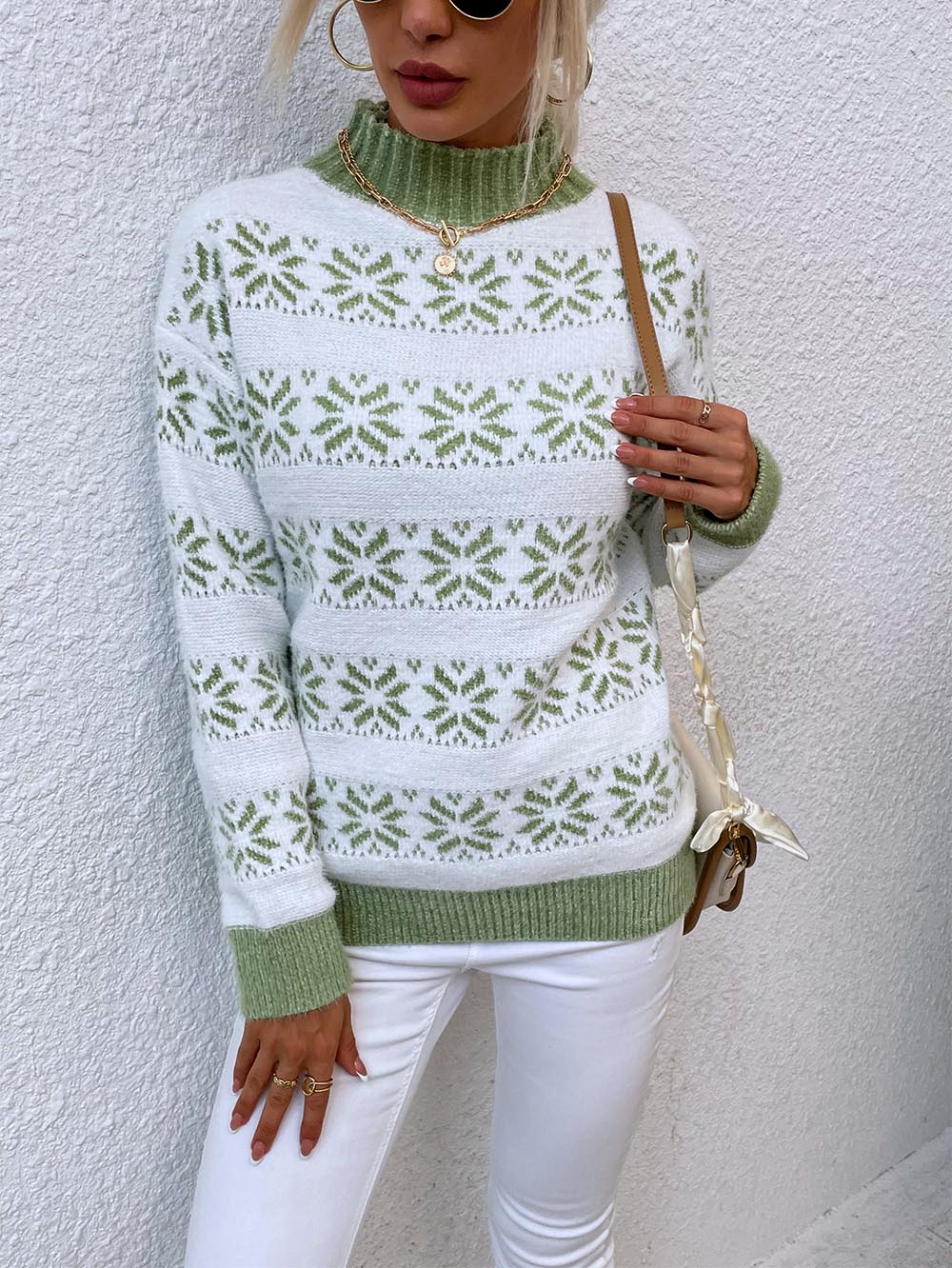 Gracefully Designed Sweater