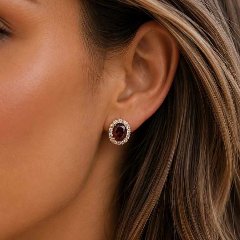 "avalina" Gemstone Earrings