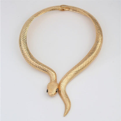 Exaggerated Snake Necklace