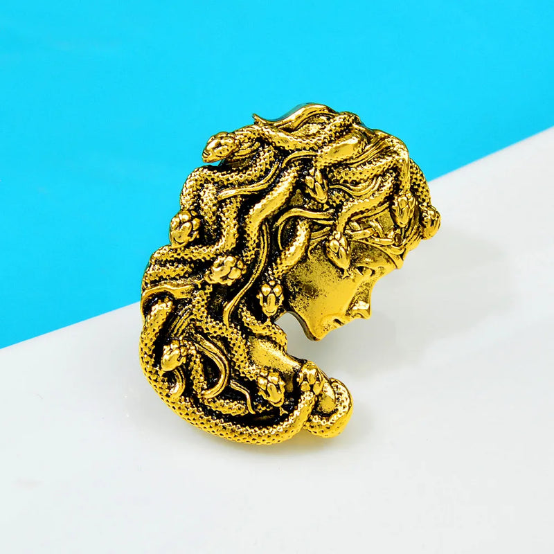 Style Medusa Brooch