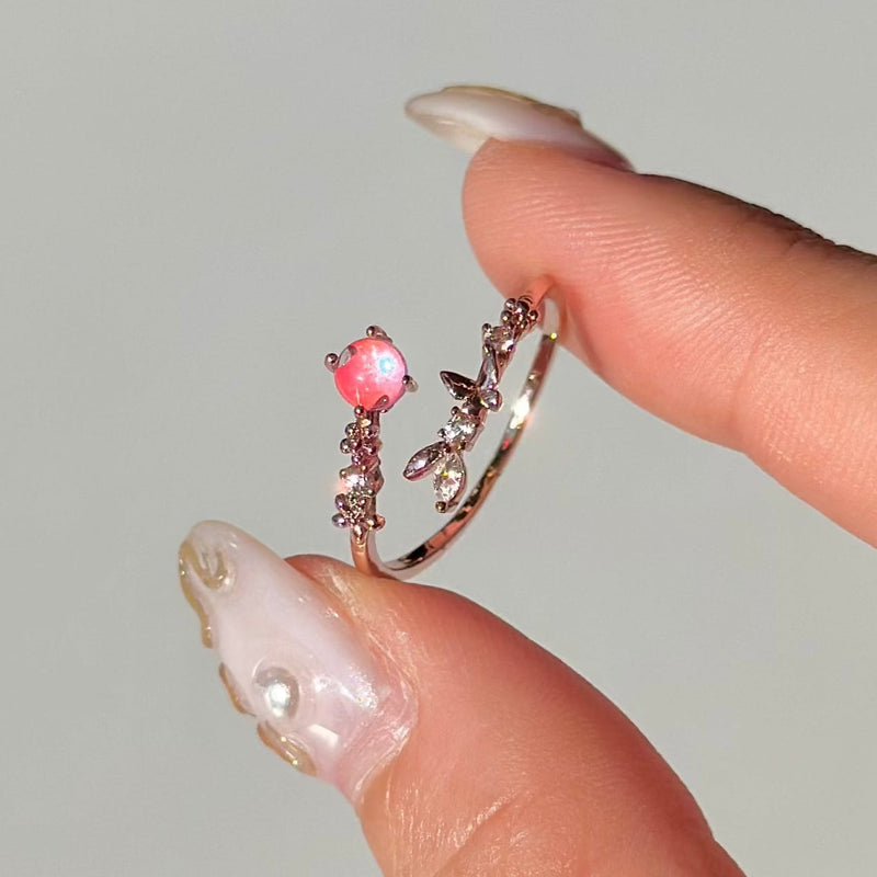 [] Butterfly Aurora Ring