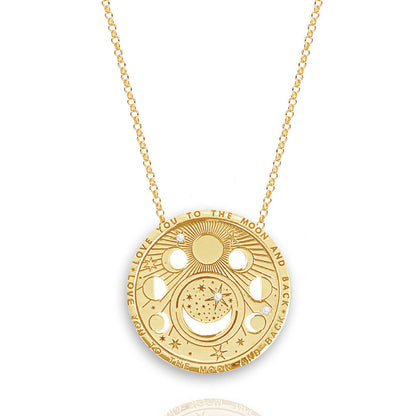 Adriana Celestial Charm Necklace