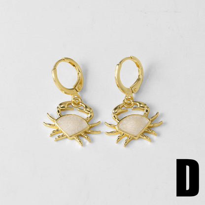 Joselyn Ocean Charm Drop Earrings