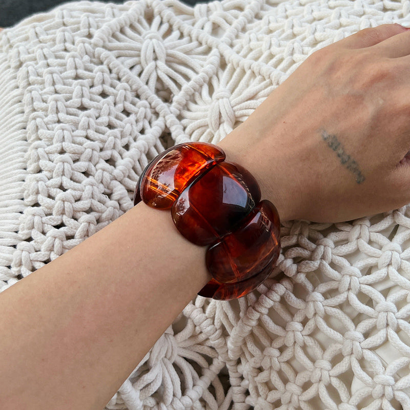 Kiersten Organic Resin Bangle