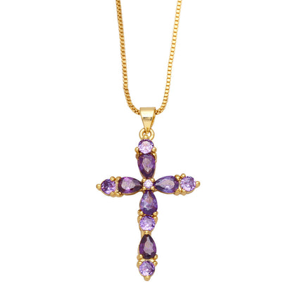Ainhoa Colorful Zircon Necklace
